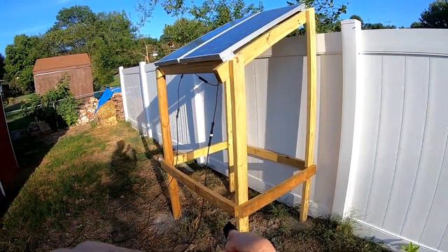 Solar Bike Shed with Renogy Premium 200 Watt System смотреть онлайн