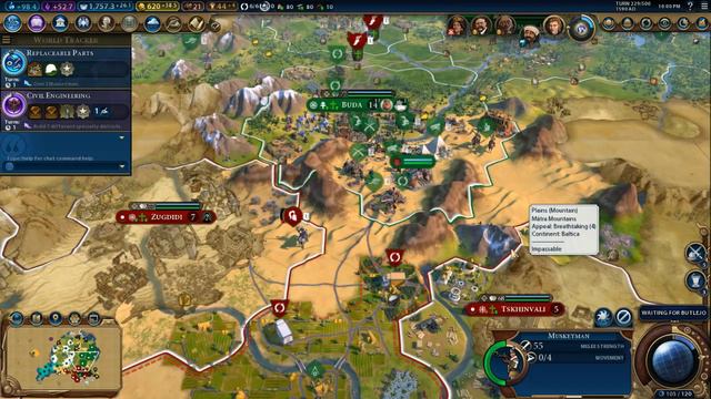 Civilization 6: Gathering Storm - Hungary & Ottomans - Co-Op - Part 11 смотреть онлайн