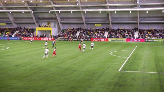 Гол - А. Кенесов. Тобол - Актобе 0:1. 7 тур. Чемпионат 2023 смотреть онлайн