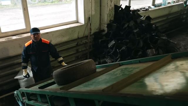 Tire Recycling - Tire Recycling Plant ATR 300 - Tire Recycling Machine - Tire Recycling Process