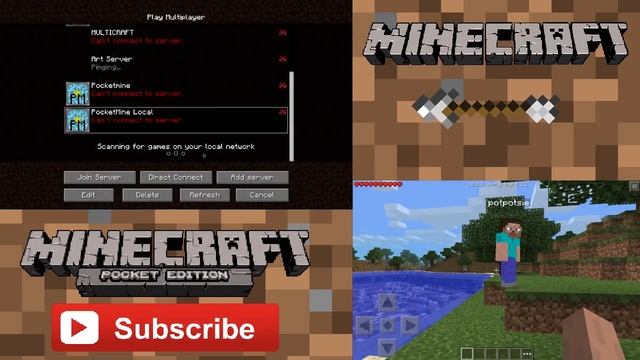 [NEW] How to Play MCPE And MCPC Together! смотреть онлайн