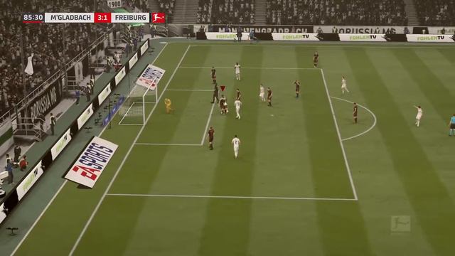 FIFA 19 Gladbach against Freiburg The Defender Doing Absolutly Nothing смотреть онлайн