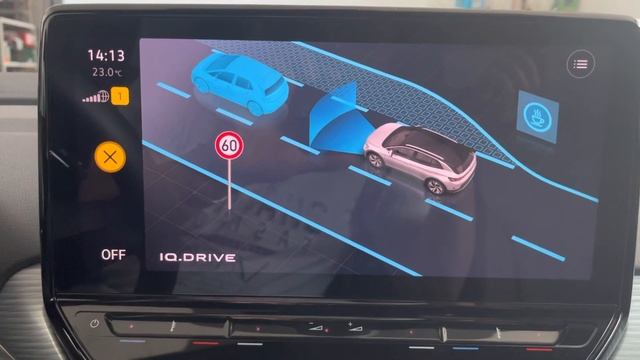 Volkswagen ID4 Driver Alert System, что это такое.