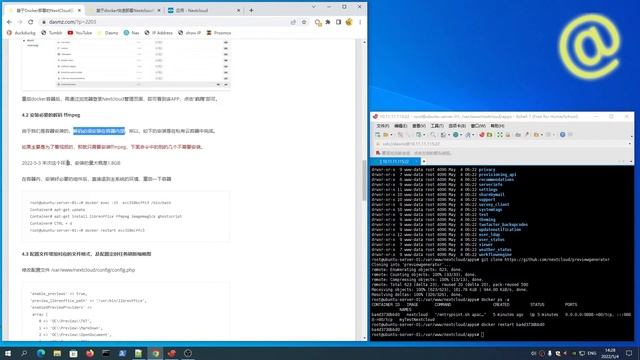 000095 基于Docker部署的Nextcloud，缺失视频的缩略图封面的解决方法 20220504 смотреть онлайн