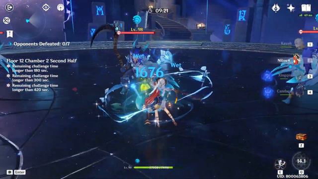 Kaveh Candace Nilou Xingqiu Triple Hydro vs 4.4M Triple Maguu - Survival Without Real Healer смотреть онлайн