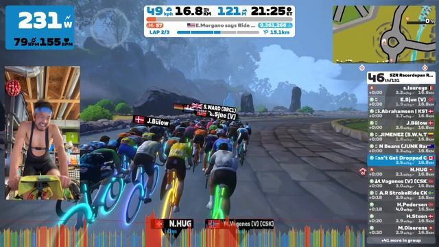 A's Driving the Bus… Zwift Mass Cat Racing MADNESS! смотреть онлайн