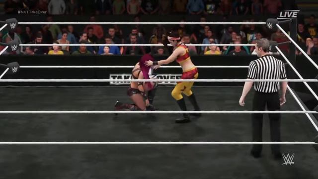 WWE 2K18 Nxt Women's Championship 13-17 match смотреть онлайн