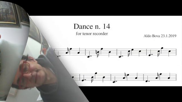 A. Bova, Dance n 14 for tenor recorder смотреть онлайн