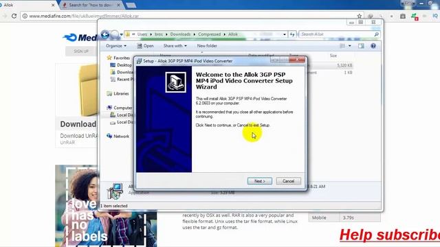 How to download and install allok 3GP PSP MP4 Ipod video converter 6.2.0603 .2018 смотреть онлайн