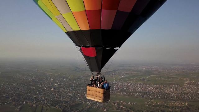 Полёт на воздушном шаре в Алматы, 11.05.2019. смотреть онлайн