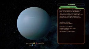 Mass Effect 2: Probing Uranus