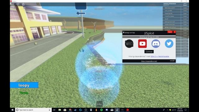 JJSPLOIT BEST HACK ON ROBLOX??!!!