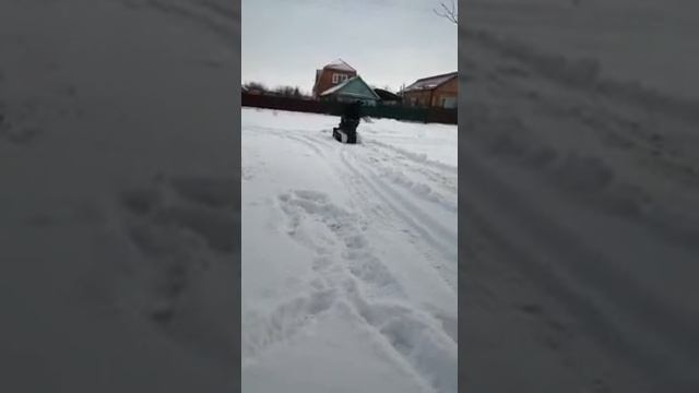 Самодельный Гусеничный Трактор (MINI DOZER) смотреть онлайн