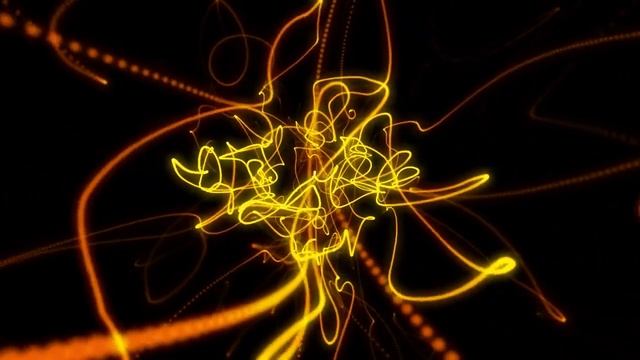 Футаж HD. Абстрактный фон - золотые струны смотреть онлайн