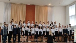 Народная песня «Весна, весна красная» - Хор средних классов «Радуга»