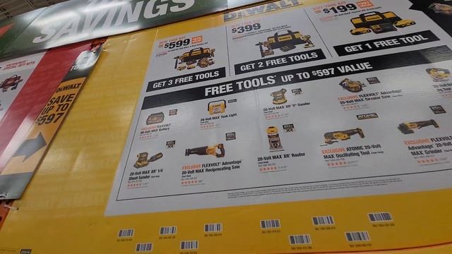 Акционные Инструменты на Черную Пятницу в Home Depot 2021 (Milwaukee DeWalt) смотреть онлайн