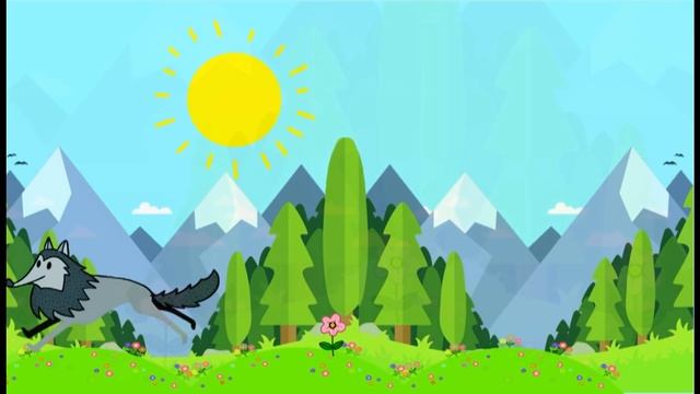 (КЫЗЫЛ ТЕЛПЕК) Қызыл телпек. Ертегі./Красная шапочка. Сказка на казахском языке. смотреть онлайн