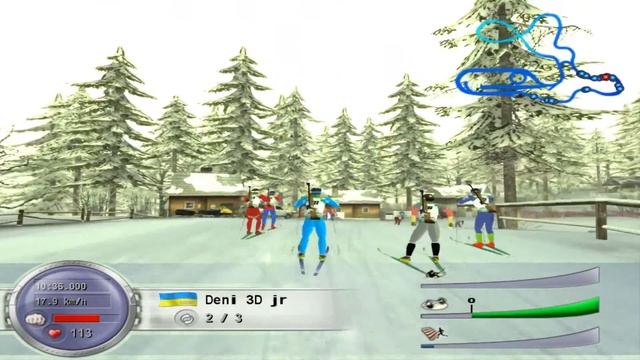Biathlon 2006: Go For Gold | Кар'єра біатлоніста | #9 | Oberhof: Mass start | Штовханина смотреть онлайн