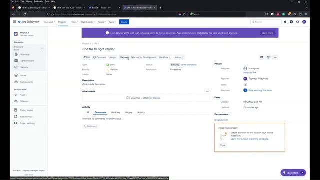 How to link Story, Task, Bug to your Epic смотреть онлайн
