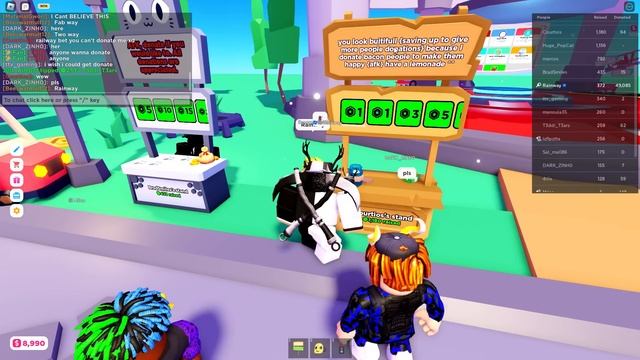 The GREEDIEST YOUTUBER in Roblox Pls Donate... смотреть онлайн