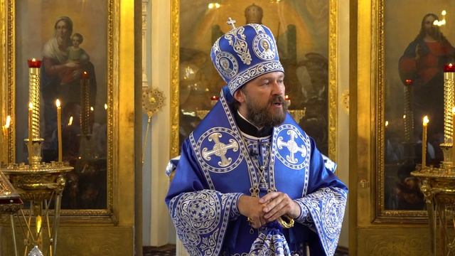 Проповедь митрополита Волоколамского Илариона. Успение Пресвятой Богородицы. 28 августа 2018 смотреть онлайн