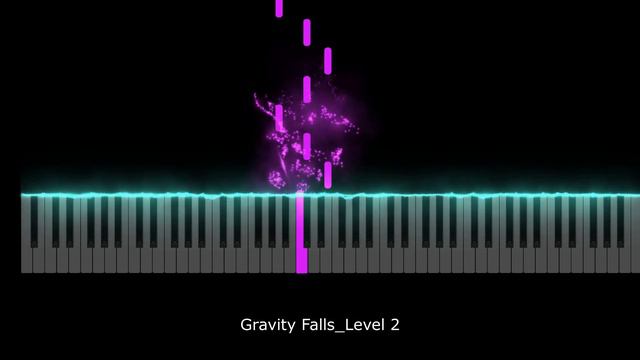 Gravity Falls Theme Song | Easy Piano Tutorial смотреть онлайн