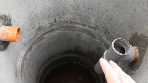 Септик из бетонных колец без откачки.