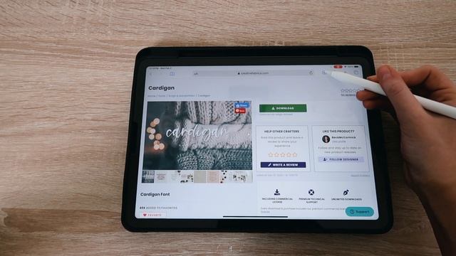 HOW TO: Download Fonts to iPad with PROCREATE! // Dafont Tutorial with iPad + Creative Fabrica смотреть онлайн