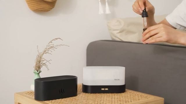 JOYSAME H701 Flame Aroma Diffuser Air Humidifier Essential Oil Aroma Diffusers Fire Aromatherapy смотреть онлайн