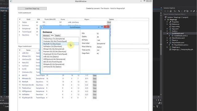Flyff Siege Log Parser смотреть онлайн