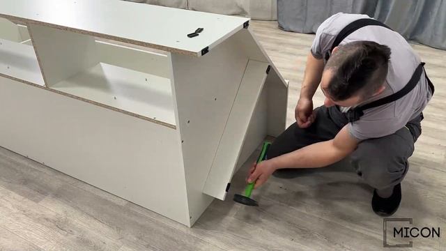 Модульная прихожая Кевин. Шкаф угловой смотреть онлайн