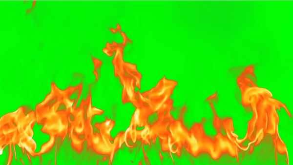 Футаж Огонь Эффект хромакей Green Screen Fire Animation Effect Chromakey .mp4