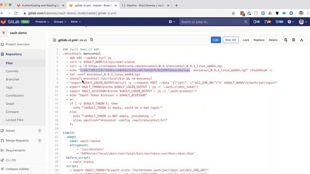 GitLab Runner Accessing Vault for On Demand Secrets смотреть онлайн