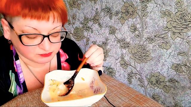 ПП МУКБАНГ/не АСМР/Сырный суп с жерихом/Могли бы вы есть одно и тоже три дня подряд?/ОбЖор/ Mukbang