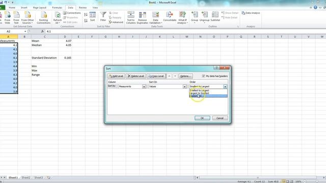 3 5 Applied Stats in Excel смотреть онлайн