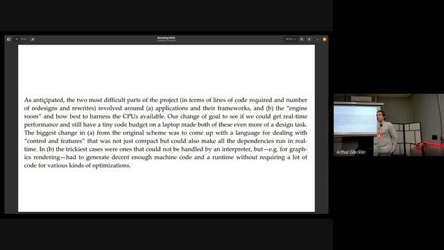 BALISP: A language-centric approach to building operating system to app, by Daniel Kluss смотреть онлайн