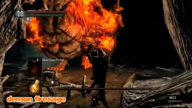 Dark Souls boss - demon firesage смотреть онлайн