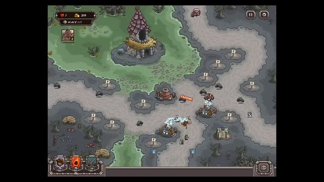 Kingdom Rush Walkthrough NIGHTFANG SWALE [Veteran] [Iron Challenge] смотреть онлайн