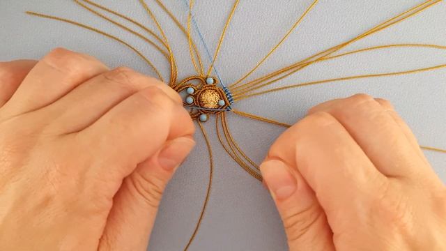 DIY chic earrings, Micro macrame jewelry tutorial смотреть онлайн