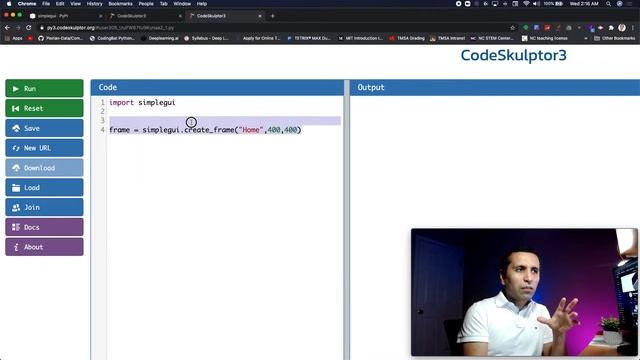 SimpleGUI (Lesson 2): Create Frame смотреть онлайн