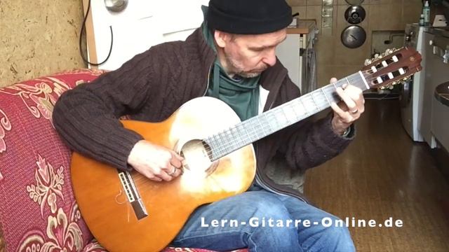 Klassische Gitarre - Adelita F. Tárrega - Gitarre Lernen Online