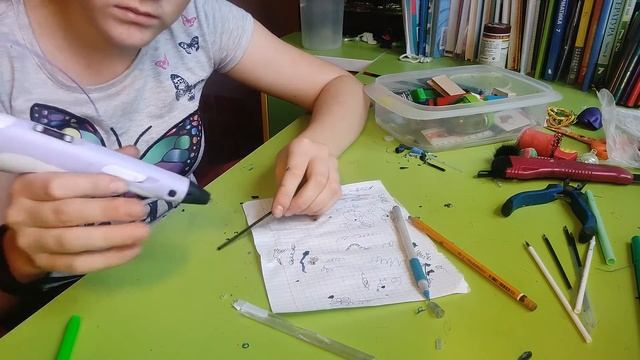 Креативные идеи декора ручек.DIY ручка-карандаш 2 в 1.Ремонт ручек. Сборник лайфхаков для канцеляри смотреть онлайн