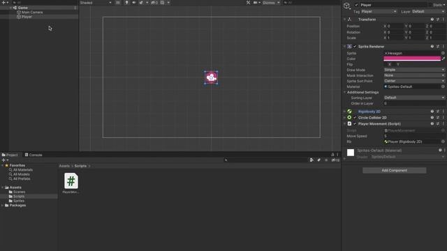 Setup & Player Movement | 2D Top Down RPG in Unity #1 | 2D Game Dev Tutorial смотреть онлайн