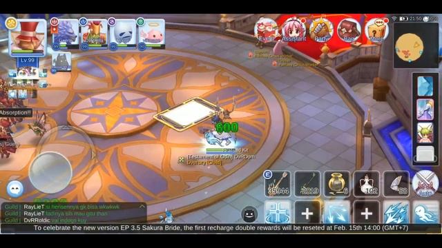 TIPS & TRICK 99% CLEAR ORACLE DUNGEON (EASY) RAGNAROK MOBILE ETERNAL LOVE смотреть онлайн