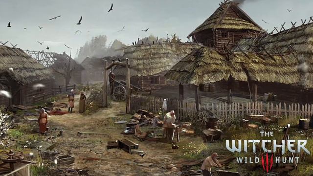 The Witcher 3 In-Game Soundtrack: Golden Fields And Verdant Woods смотреть онлайн