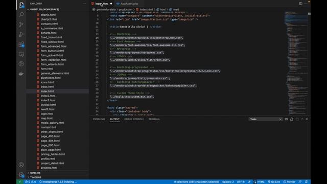 24. Tutorial Yii2 - Pasang Template Gentelella admin смотреть онлайн