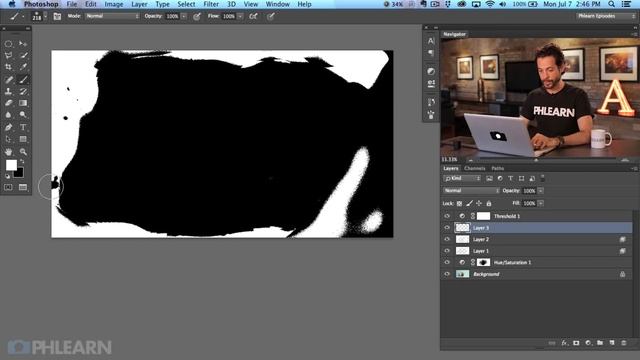 How to Make a Pure White Background in Photoshop смотреть онлайн