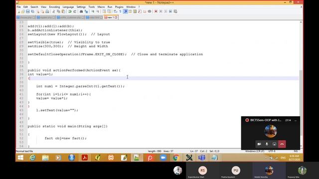 28. Java Swing | GUI - Part 6 смотреть онлайн