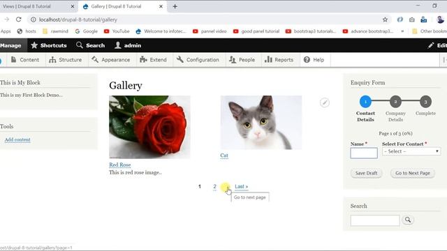 Drupal 8 Tutorial for Beginner Lesson-26: View Format & View Pager in Drupal 8 - Hindi (Part-3) смотреть онлайн