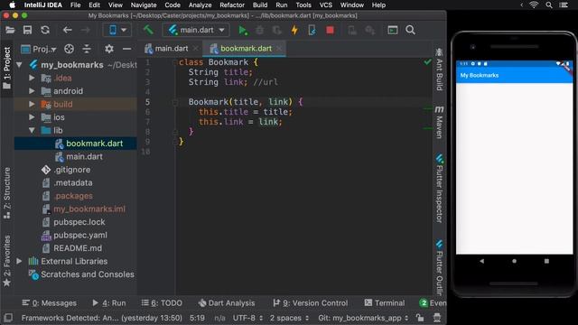 35 - Creating the Bookmark Model Class смотреть онлайн